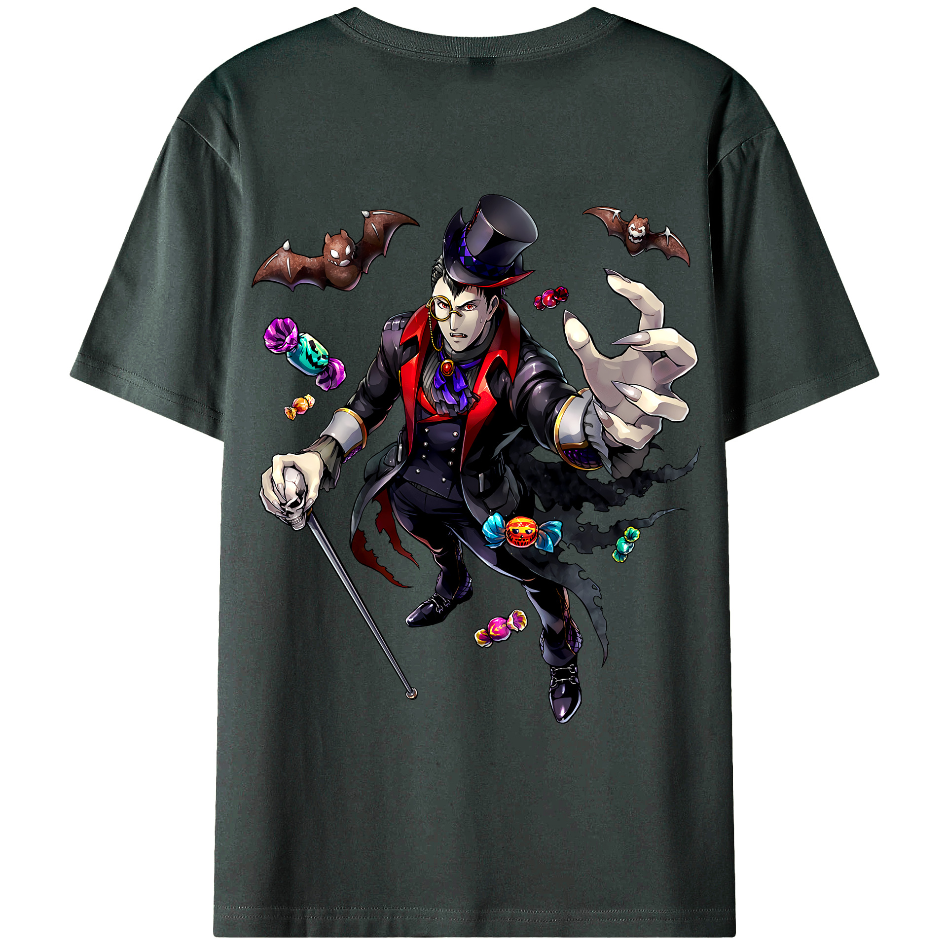 （画像用） 進撃の巨人 Attack on Titan 綿100％ メンズ半袖Tシャツ（バックプリント） 通気性
